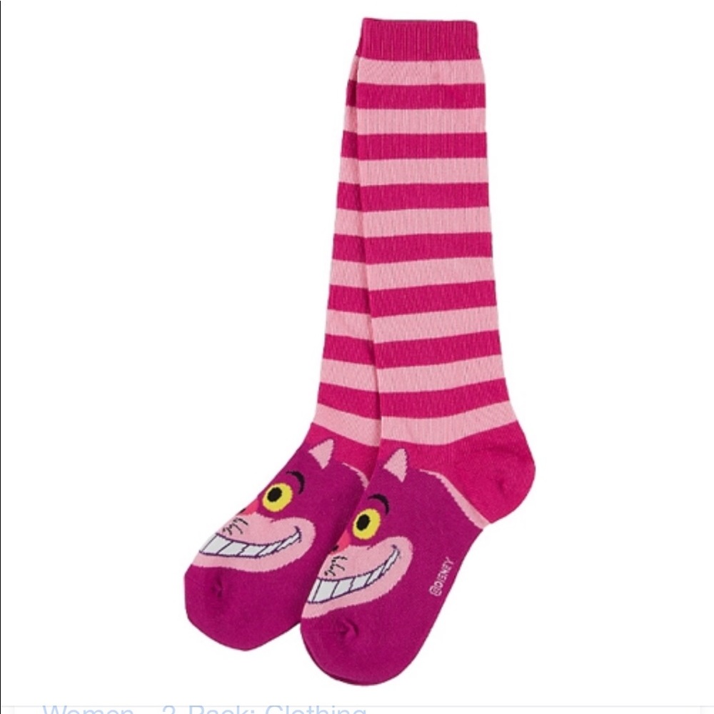 Disney women’s Cheshire Cat knee socks